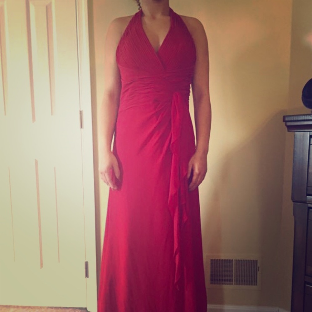 Formal dress, worn once to military ball.